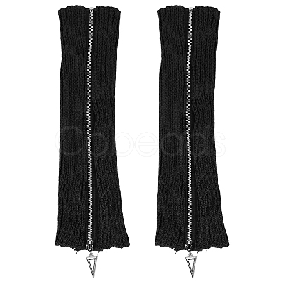 Acrylic Fibers Leg Sleeves AJEW-WH20072-16E-1