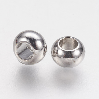 Brass Spacer Beads KK-F730-04P-1
