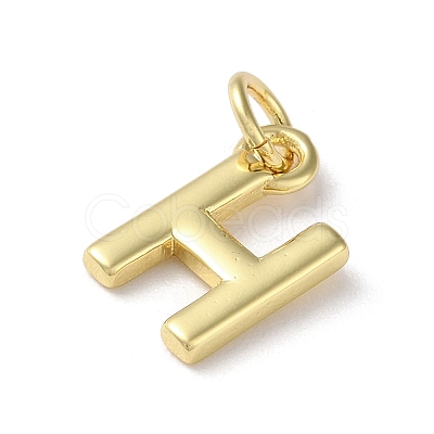 Rack Plating Brass Charms KK-P245-06G-H-1