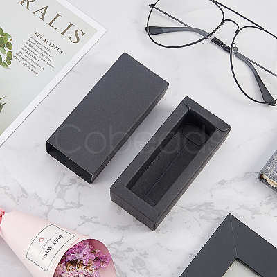 Kraft Paper Folding Box CON-WH0010-01L-D-1
