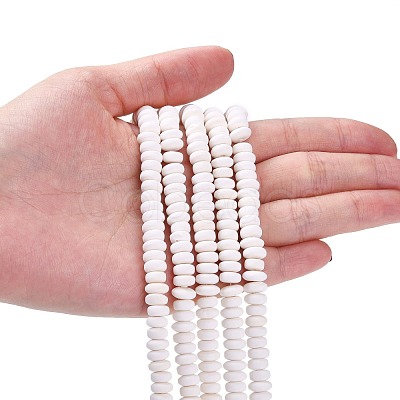 Handmade Polymer Clay Beads Strands X-CLAY-N008-008E-1