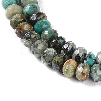 Natural African Turquoise(Jasper) Beads Strands G-N342-28A-1