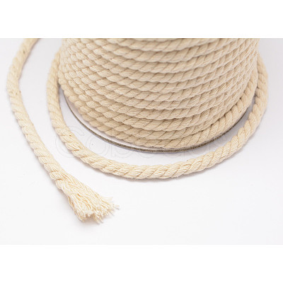 Round Cotton Twist Threads Cords X-OCOR-L006-E-15-1