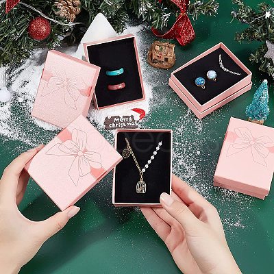 10Pcs Cardboard Jewelry Boxes CBOX-PH0002-09A-1