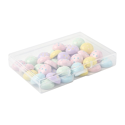 40Pcs Plastic Cabochons FIND-FS0004-35B-1