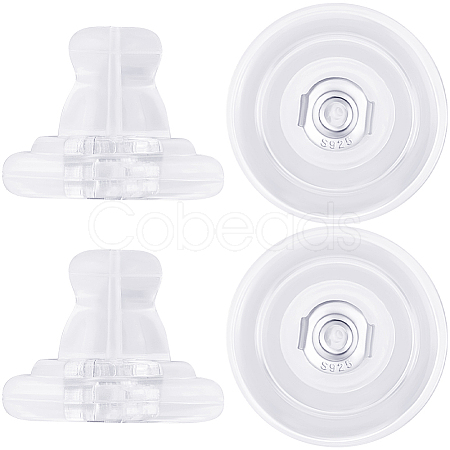 30Pcs Silicone Ear Nuts FIND-BBC0002-29S-1