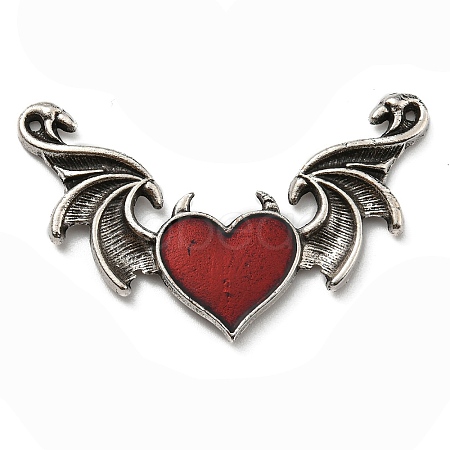 Halloween Alloy Enamel Big Pendants PALLOY-D020-05AS-02-1