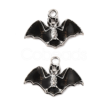 Hallowmas Alloy Enamel Pendants ENAM-K079-01D-AS-1