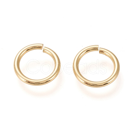 Brass Open Jump Ring KK-L006-017B-G-1