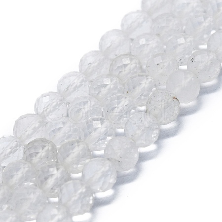 Natural Quartz Crystal Beads Strands G-G927-25-1