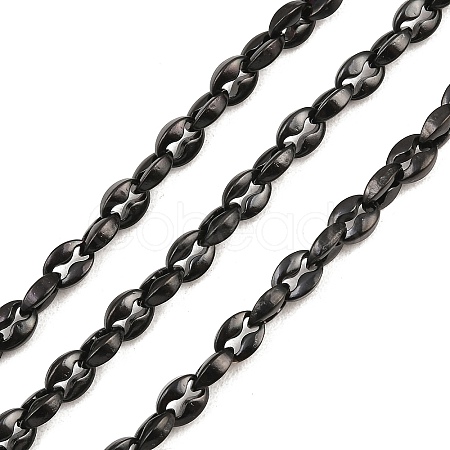 304 Stainless Steel Coffee Bean Link Chains CHS-H118-07EB-03-1