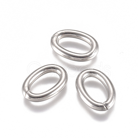 Tarnish Resistant 304 Stainless Steel Open Jump Rings STAS-L234-144F-1