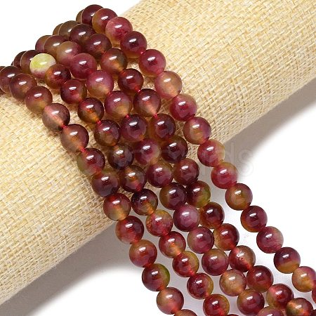 Natural Malaysia Jade Beads Strands G-B165-C05-8mm-1