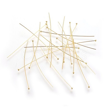 Brass Ball Head Pins RP0.5X40MM-G-1
