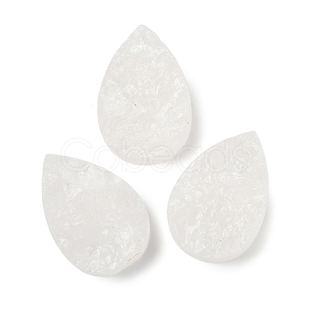 Natural Quartz Crystal Cabochons G-K338-40C-03-1