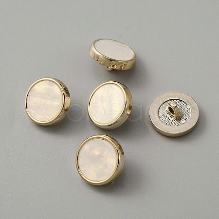 Resin Shank Buttons FIND-WH0147-37A-1