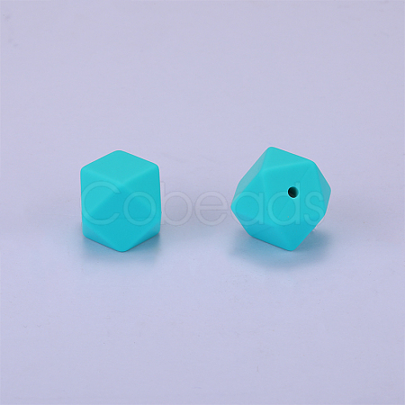 Hexagonal Silicone Beads SI-JX0020A-01-1