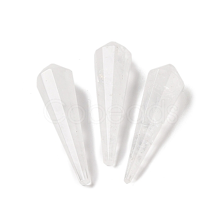 Natural Quartz Crystal Beads G-L479-46-07-1