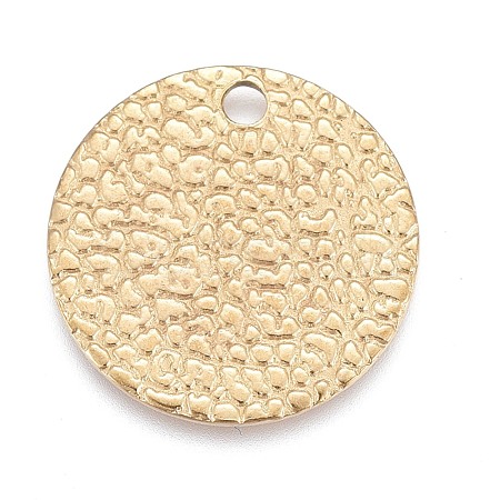 Ion Plating(IP) 304 Stainless Steel Charms STAS-M228-B01-G-1