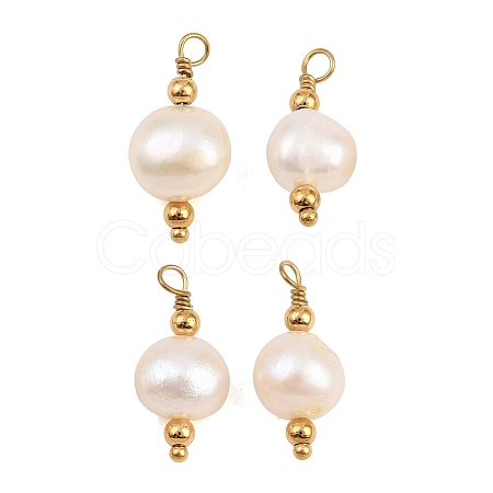 Natural Pearl Pendants PA-CBA0A45-11G-1