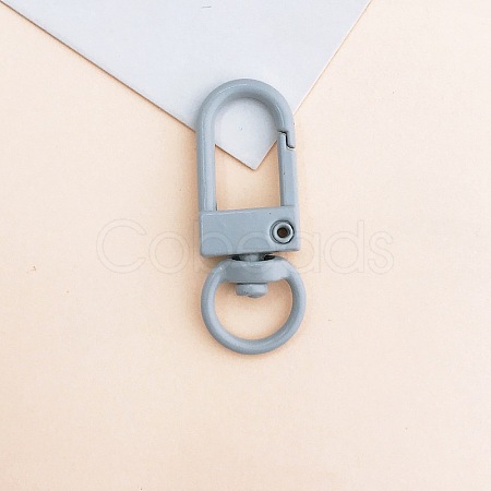 Baking Paint Alloy Swivel Clasps PALLOY-TAC0011-45K-1
