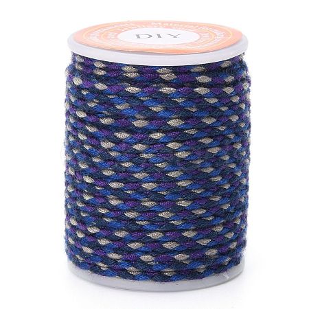4-Ply Polycotton Cord with Metallic Thread OCOR-Z003-D15-1