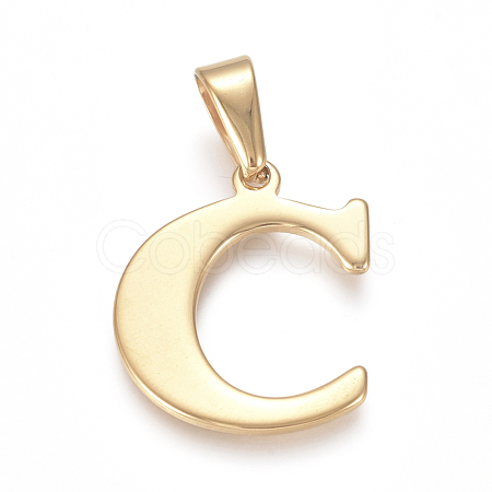 304 Stainless Steel Pendants STAS-F106-95G-C-1
