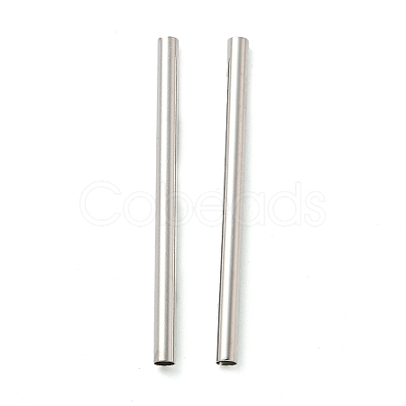 Brass Tube Beads LS-KK-Z045-04E-P-1