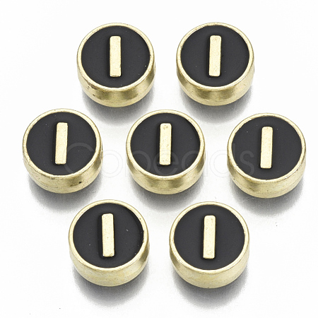 Alloy Enamel Beads ENAM-S122-028I-NR-1