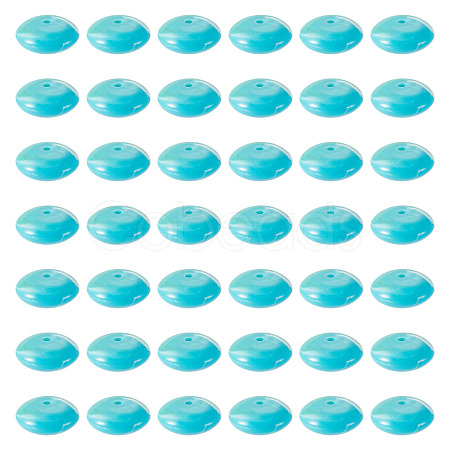 80Pcs 61G Acrylic Imitation Gemstone Beads MACR-TADJ0001-10I-1