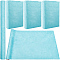 Faux Suede Book Covers, Notebook Wraps, Rectangle, Sky Blue, 1500x430mm