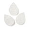 Natural Quartz Crystal Cabochons, Rock Crystal, Teardrop, 29.5~30x20.5x9.5~11mm