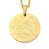 Constellation Pendant Necklaces NJEW-S422-04G-10-1