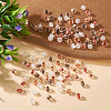 2Bags 200Pcs Transparent Glass Beads GLAA-TA0003-44F-4