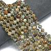 Natural Lodolite Quartz Beads Strands G-K389-E37-01-2