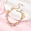 304 Stainless Steel Charm Bracelets BJEW-JB12824-4