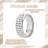 8Pcs 8 Styles Rhinestone Finger Rings Set RJEW-AN0001-19-3