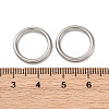 201 Stainless Steel Closed Jump Rings STAS-D301-17P-02-3