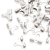 Tarnish Resistant 304 Stainless Steel Folding Crimp Ends STAS-M250-02-1