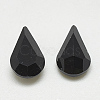 Pointed Back Glass Rhinestone Cabochons RGLA-T082-6x10mm-02-2