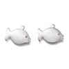 Non-Tarnish 201 Stainless Steel Charms STAS-K212-09P-1