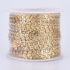 Brass Handmade Cobs Chains CHC-G006-14G-6