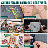 6Bundles 6 Colors Polyester Embroidery Floss OCOR-YW0001-24A-6