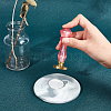 Natural Quartz Crystal Handle DIY-WH0224-87D-4