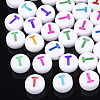 Initial Acrylic Beads OACR-E001-20T-1