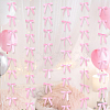 6Pcs Polyester Bowknot Hanging Streamer AJEW-SP0002-71B-6