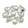 Alloy Glass Charms PALLOY-T028-7x10mm-01-1