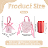 Canvas Cloth Candy Drawstring Pouches with Rope Handle ABAG-WH0083-004B-2