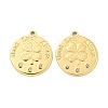 PVD Vacuum Plating 304 Stainless Steel Pendants STAS-L278-029G-1