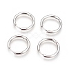 Tarnish Resistant 304 Stainless Steel Hoop Earrings EJEW-P177-P-06-2